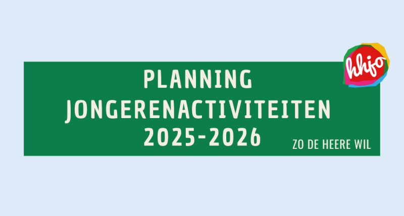 Planning jongerenactiviteiten 2025-2026}