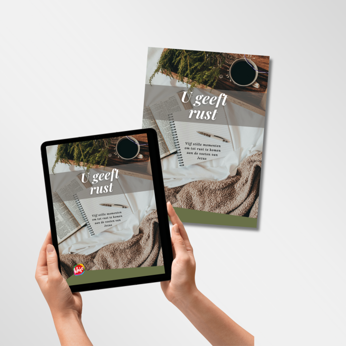 Gratis download U geeft rust (digitaal en printbaar)