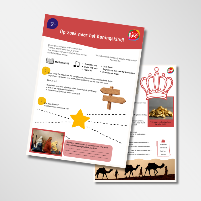 Op zoek naar het koningskind! Bijbelstudie Kerst 2025